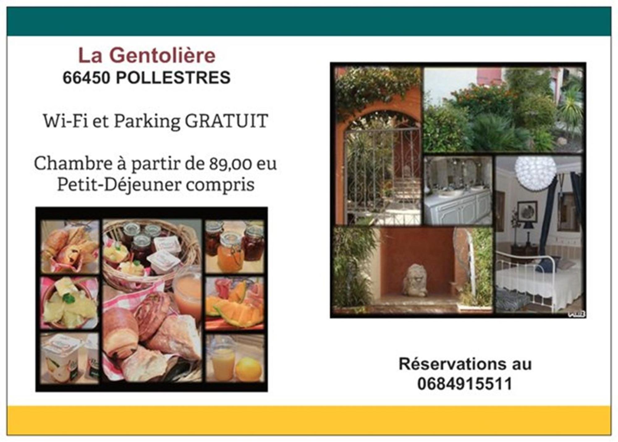 La Gentoliere Bed and Breakfast Pollestres Exterior foto